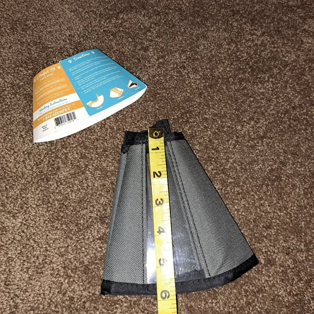 NWT ZenPet - ZenCone Soft Recovery Collar, Size Small